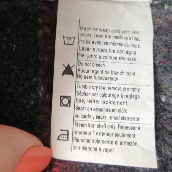 Carhartt VTG Blanket-Lined Firm Duck Detroit Jackets Medium Size 40R J01 Black - Picture 6 of 12